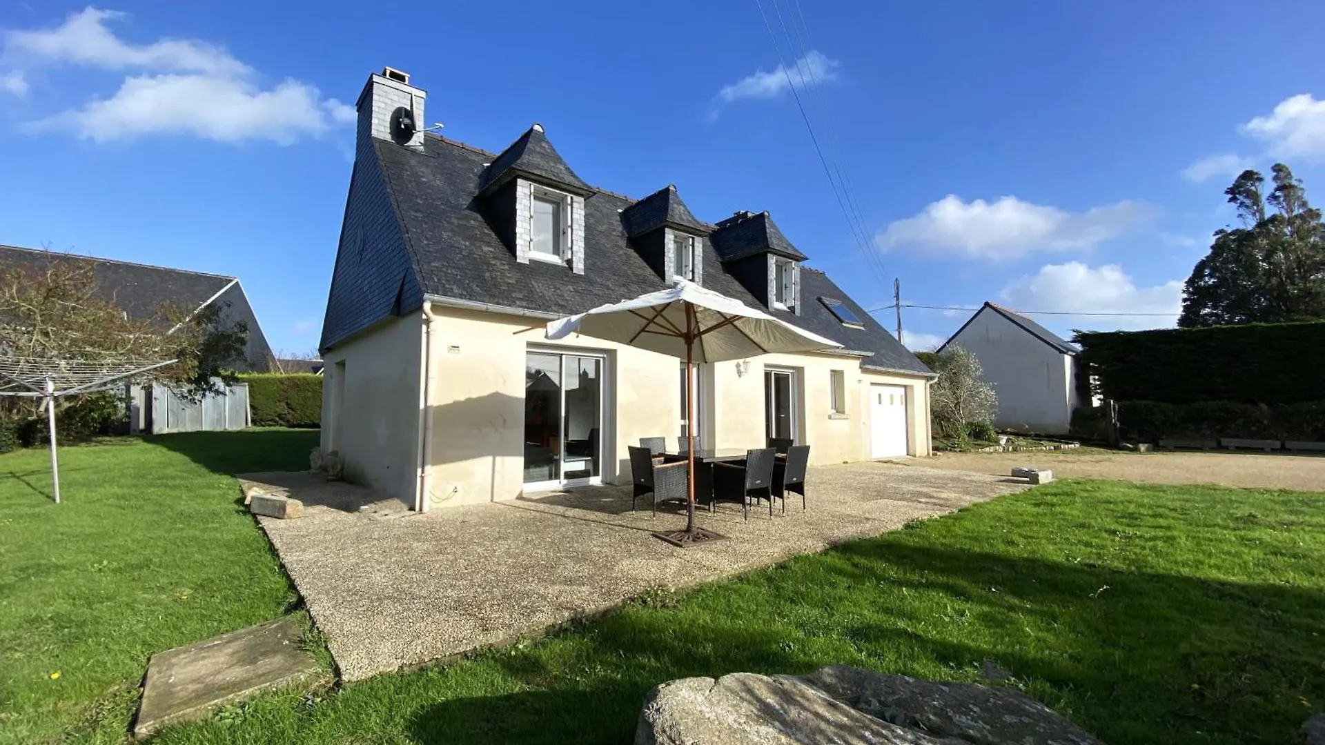Maison Vue Mer, Jardin, Terrasse, Wifi, Au Sud, A Trebeurden - Ref 663